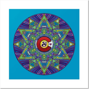 String Cheese Incident Sacred Mandala Colorado Love SCI Posters and Art